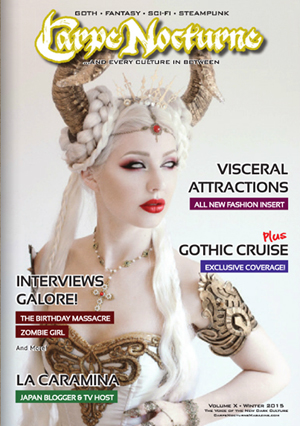 Carpe Nocturne Volume X Winter 2015 - Miss FD Interview